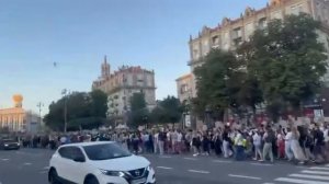 В Киеве продолжаются протесты в поддержку Федорова уже третью неделю.   Этих животных не вы-ле-чить.