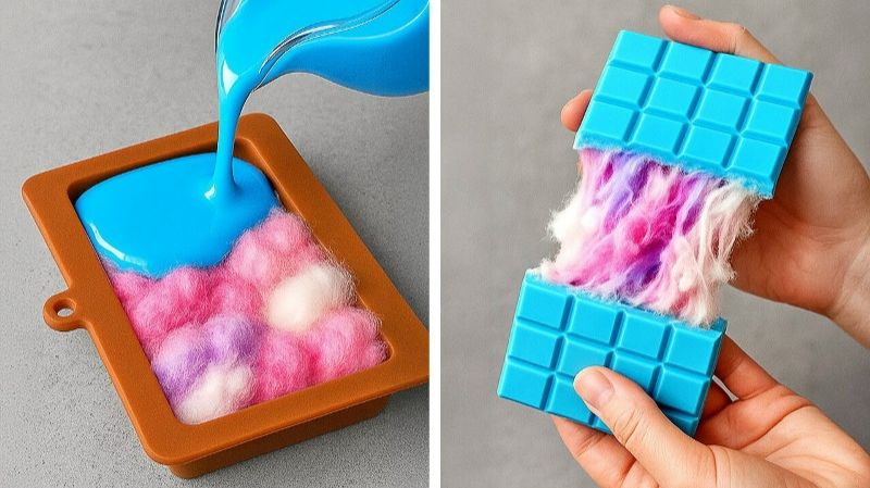 ДЕСЕРТЫ ИЗ ДРУГОЙ ГАЛАКТИКИ! Идеи радужной ваты и космического шоколада!