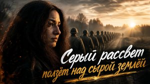 Серый рассвет ползёт над сырой землёй