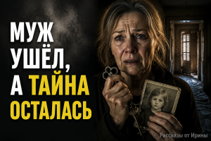 Муж ушёл после тридцати лет брака, оставив страшную тайну