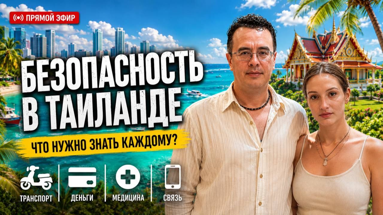 🔴 БЕЗОПАСНОСТЬ В ТАИЛАНДЕ