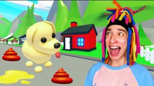 КИТАЙКА ИГРАЕТ В ADOPT ME ЗАВЕЛ СЕБЕ СОБАКУ!