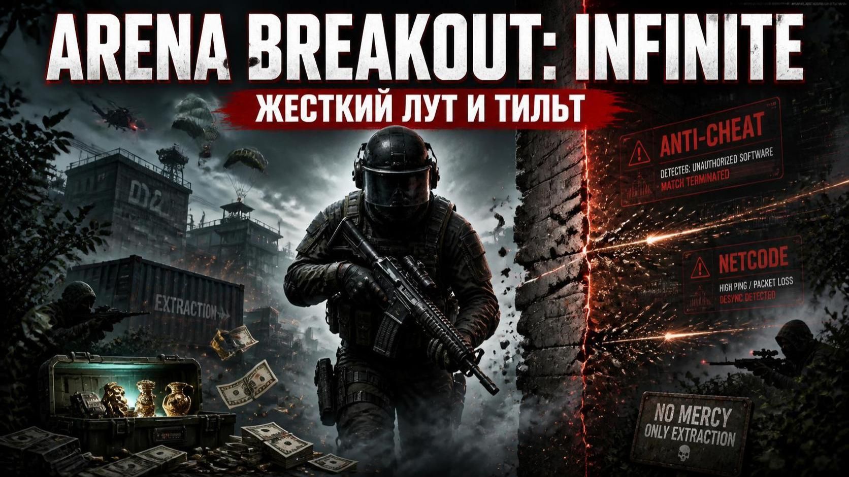 Играем в донатную-помойку где: Pay To Win и читеры - Arena Breakout: Infinite | и музло @MuzSWAP |