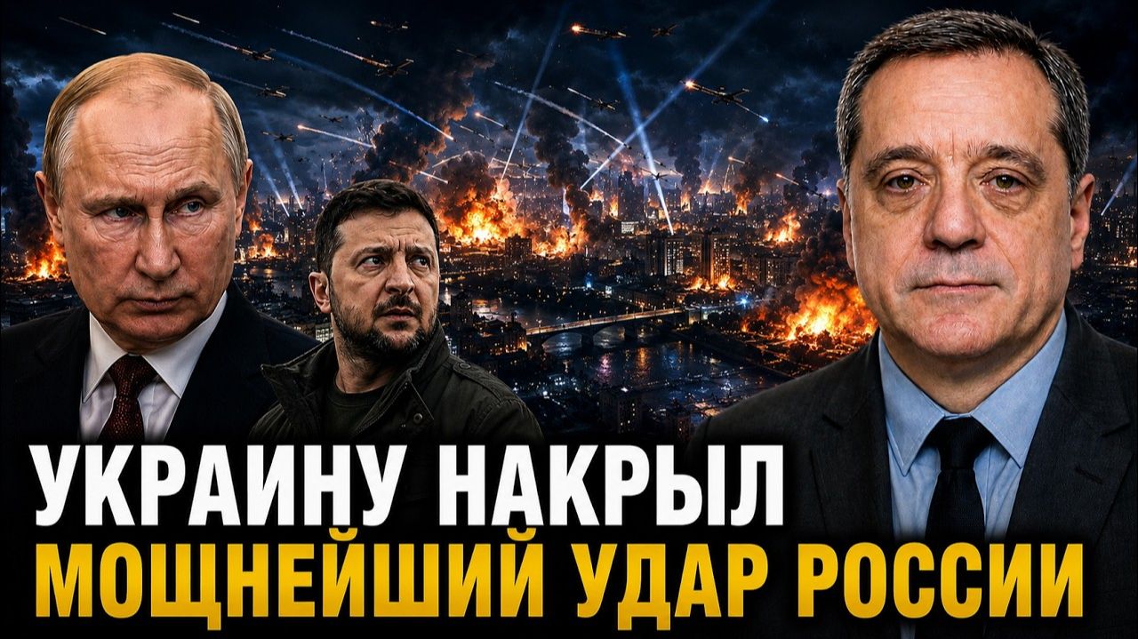 УКРАИНУ НАКРЫЛ МОЩНЕЙШИЙ УДАР РОССИИ