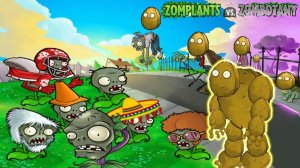Растения против Зомби Mod Zomplant vs. Zombotany Plants vs. Zombies Survial