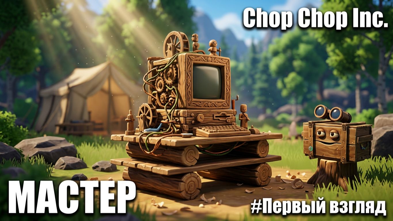 Chop Chop Inc. - СТОЛЯРНЫХ ДЕЛ МАСТЕР🕹Первый взгляд, обзор геймплей Демо
