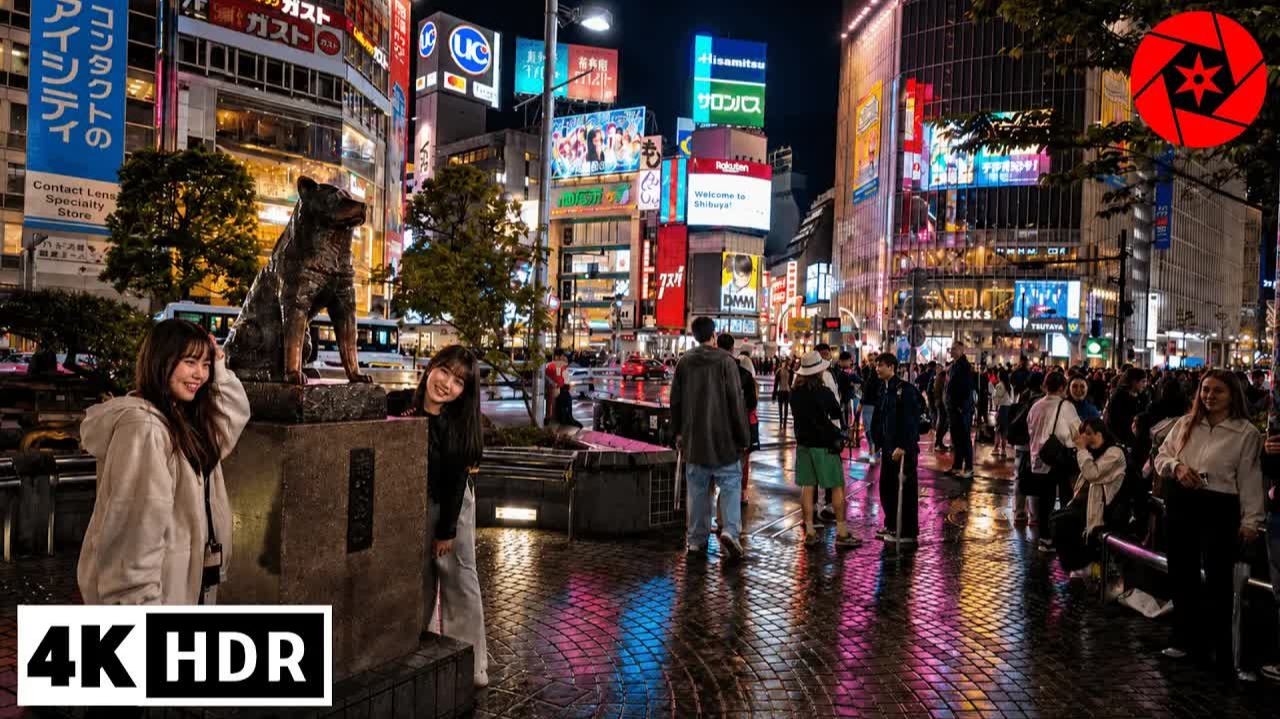 Tokyo After Dark - Shibuya Night Walk