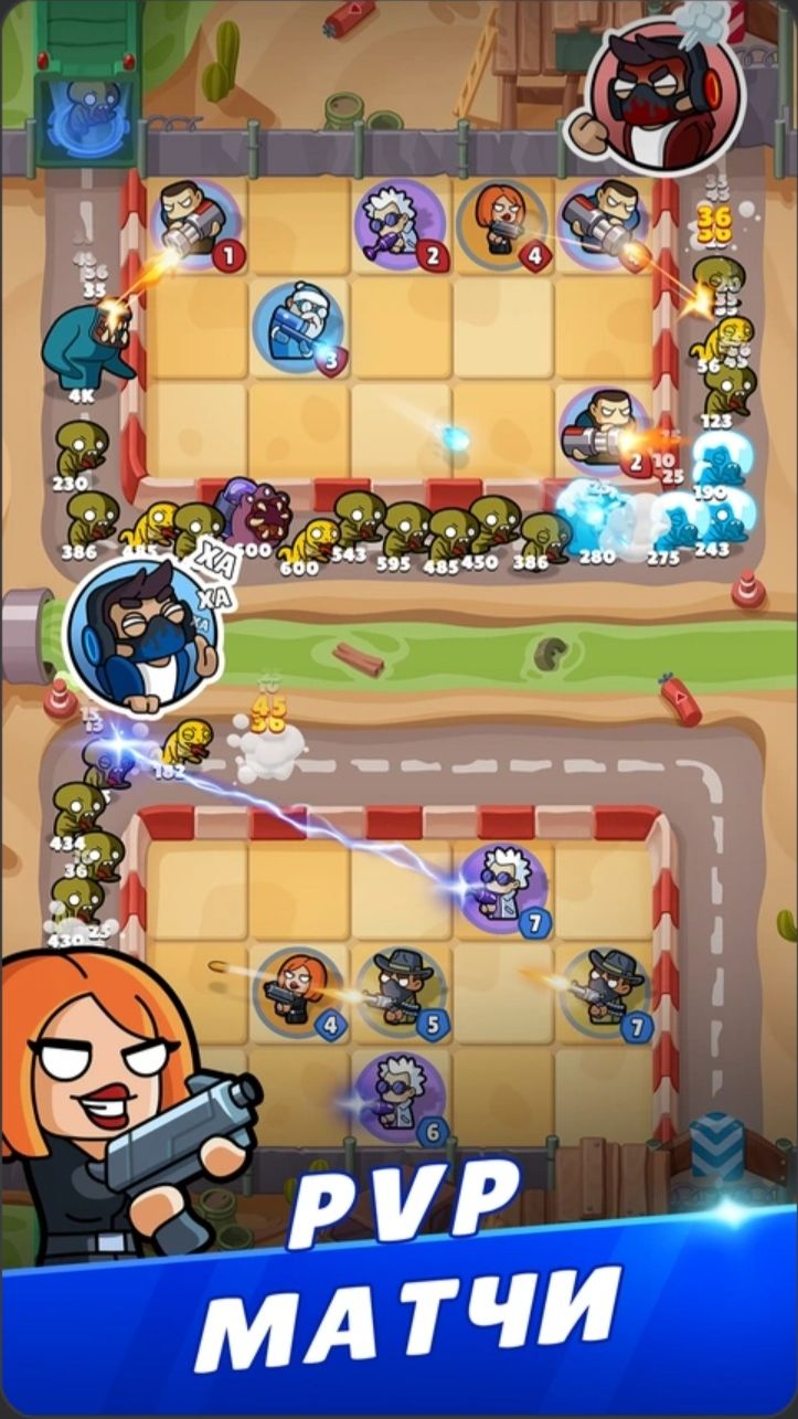 Режим игры ПВП_ Merge Mercs Tower Defense TD_Обзор_гайд_часть 12_27 сезон