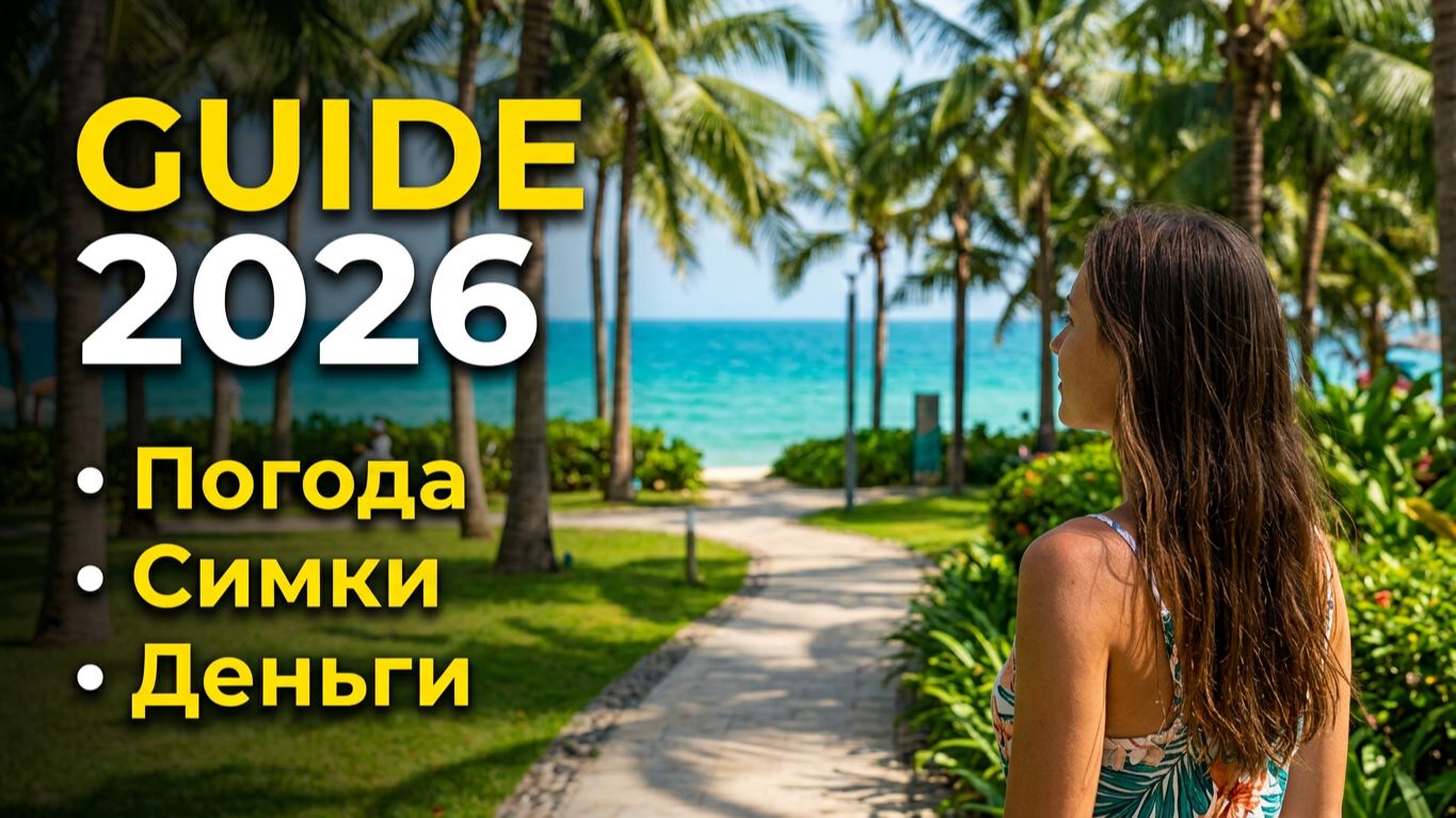 ХАЙНАНЬ 2026. НИХАО ЧАЙНА, ВИЧАТ, АЛИПЕЙ, ПОГОДА, ЖИЛЬЕ, ЦЕНЫ, СИМКИ, ДЕНЬГИ. САМОЕ ВАЖНОЕ!