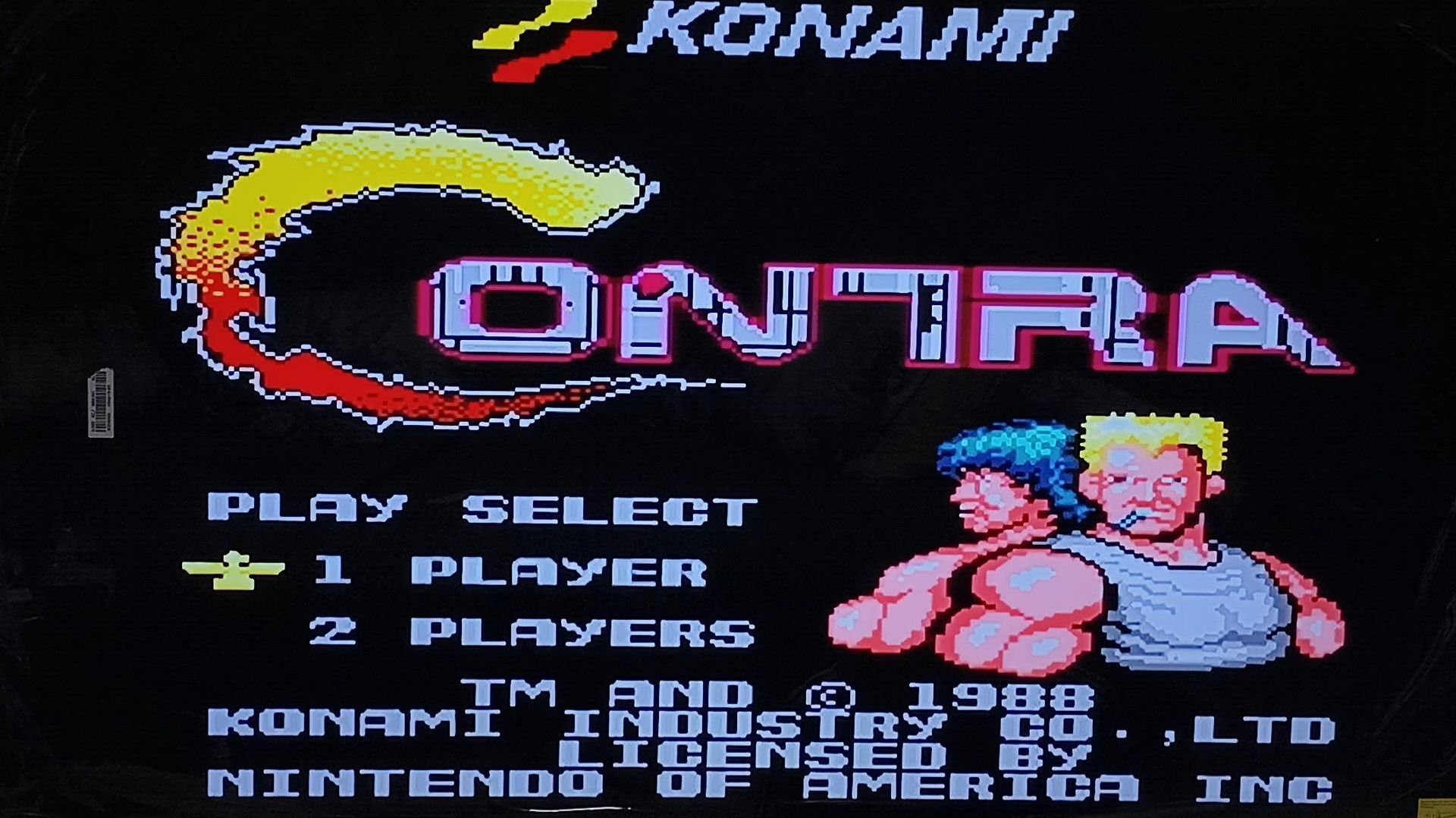 CONTRA Первый уровень