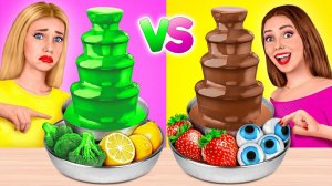 Шоколадный Фонтан Челлендж # Сумасшедший челлендж c Multi DO Challenge