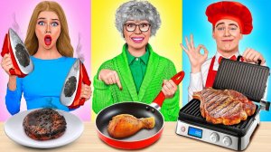 Кулинарный Челлендж# Я против Бабушки # Сумасшедший челлендж от Multi DO Challenge