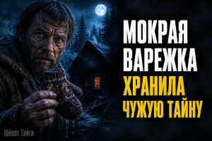 Мокрая детская варежка привела меня в заброшенный домик