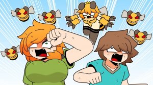🐝МЕСТЬ ПЧЁЛ - Аниме Майнкрафт!