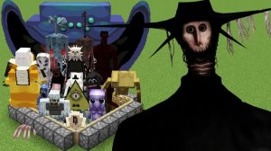 Майнкрафт я объединил всех мобов крипипасты 😱👹