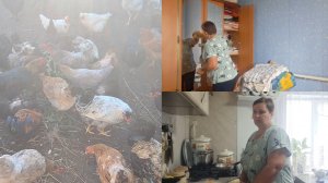 Убираю,готовлю борщ.Жизнь в Деревне