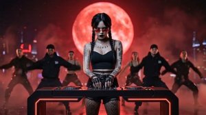 🍿 Dark Tech House  Hypnotic Female Vocals  NOCTYRA SESSION • RED MOON PROTOCOL 🌑