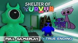 SHELTER OF VURVUR – ПОЛНЫЙ ГЕЙМПЛЕЙ (истинная концовка + все скримеры) Новая фан-игра Ba