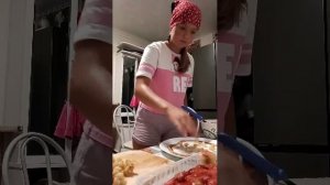 сборка блинного торта