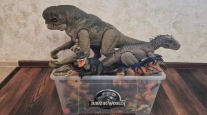 Новинки в моей коллекции динозавров #mattel  #jurassicworldrebirth #dinosaur #hammondcollection