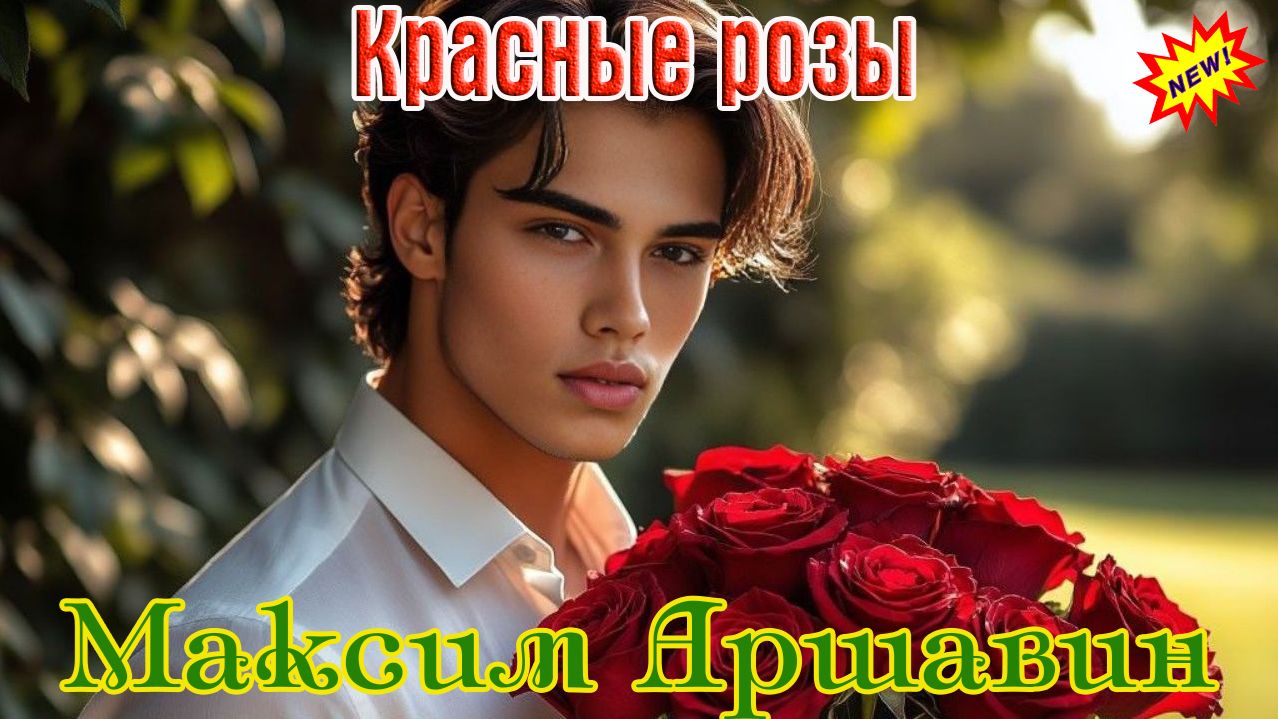 Новинка! Шикарный Трек от МАКСИМА АРШАВИНА - КРАСНЫЕ РОЗЫ