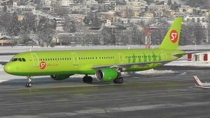 Fenix simulations A321, MSFS 2024, Vatsim, SBI005, GSX, Сургут(USRR) - Красноярск(UNKL)