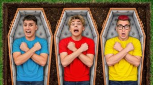 🎬 КТО ПОСЛЕДНИЙ ПОКИНЕТ ГРОБ ЧЕЛЛЕНДЖ ! Влад Бумага А4