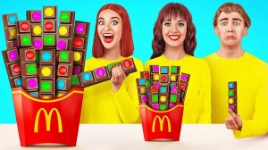 Большая, Средняя или Маленькая тарелка Челлендж # Война пранков от Multi DO Challenge