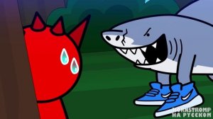 Мультики! SPRUNKI_ВЕНДА_НА_ВЫПУСКНОМ_Incredibox_Анимация на Русском! 49