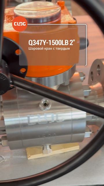 Q347Y-1500LB 2''Шаровой кран с твердым-CLDG