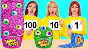 100 Слоев еды Челлендж _ Смешные моменты