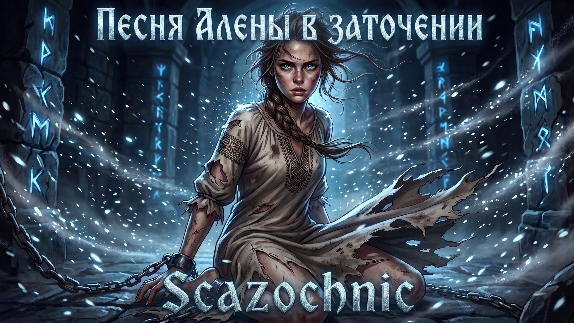 Scazochnic - Кощей. Часть 11. Песня Алены в заточении | Heavy Metal | авторские стихи | AI