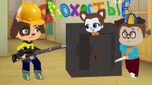 БЛОХАСТЫЕ  Тест на прочность  (Пародия на Барбоскины)  мульт  анимация  gacha life
