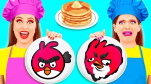 Творческий челлендж с блинчиками! Pancake Art Challenge
