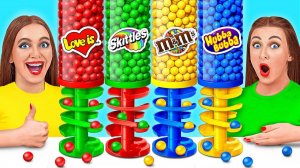 24 Часа Едим Еду Одного Цвета Челлендж # Смешные Ситуации с Едой от Multi DO Challenge