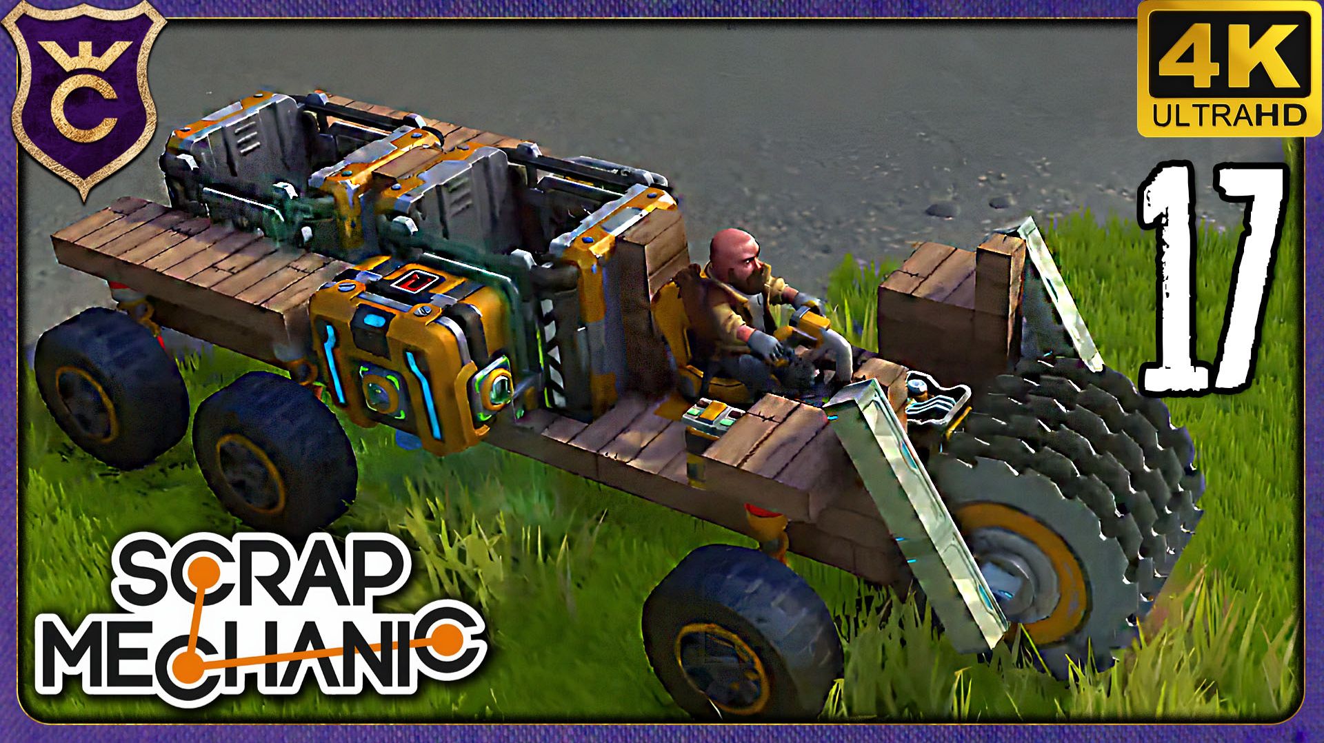 МОЩНАЯ ЛЕСОРУБКА БОТОРЕЗКА! 17 Scrap Mechanic Релиз