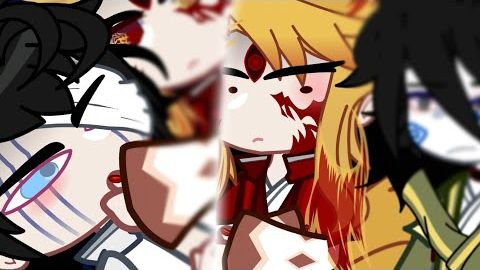 _ночная встреча_swap Demon Slayer_Demon Hashira_Hashira Umperrmon_AkaRen_by_End__1080p