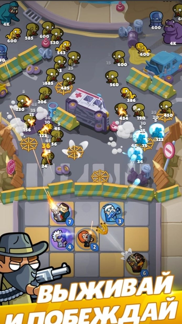 Режим игры Выживание или Башня_ Merge Mercs Tower Defense TD_Обзор_гайд_часть 13_27 сезон