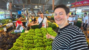 ЦЕНЫ Овощи и фрукты за КОПЕЙКИ, ДЕШЕВЛЕ чем в России! Закупаемся на ДЕШЕВОМ рынке Ратанакорн Паттайя