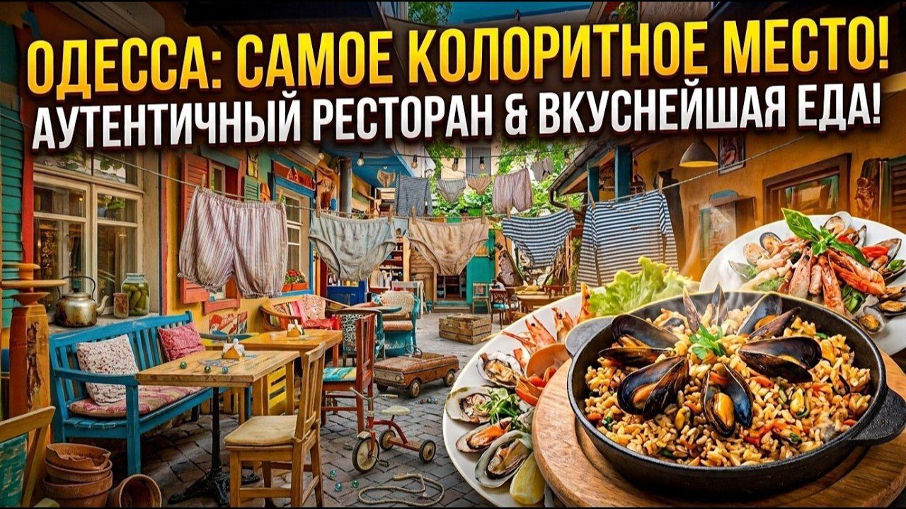 ЛЮДИ В ШОКЕ! Огромный казан МЯСА с баклажанами. Самое колоритное место Одессы — ресторан Архимус