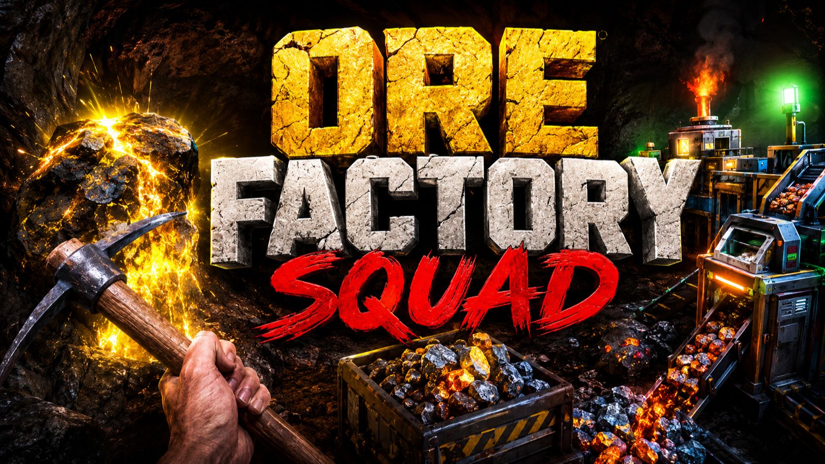 НАШЕЛ ШАХТУ ➽ ORE FACTORY SQUAD #6