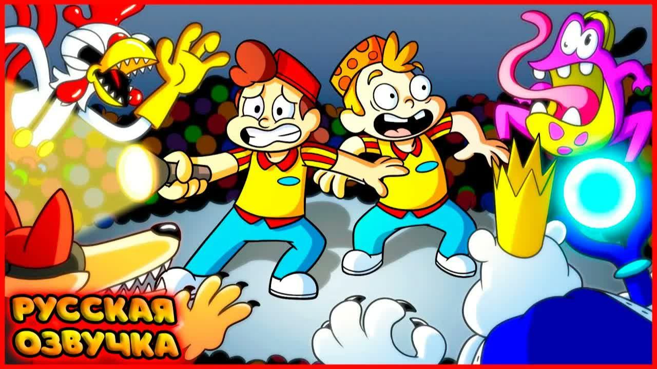 КЛАКИС ЗАХВАТЫВАЕТ ГЕЙМТУНС! | CLUCKY'S Takes Over GAMETOONS  на русском | FReelaN SHOW