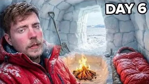 Мистер Бист. Я ВЫЖИЛ 7 дней в АРКТИКЕ перезалив