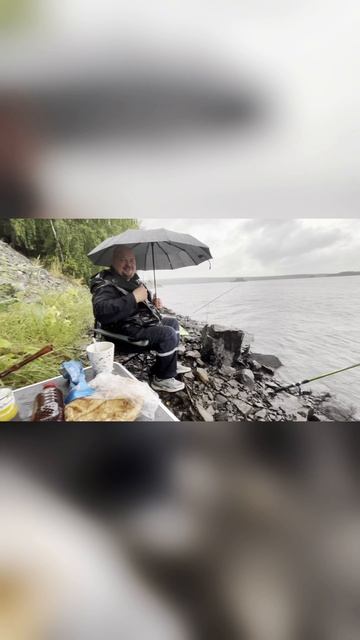 Рыбалка в дождь
