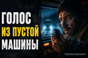 Голос из рации предупредил Сергея о старом зимнике