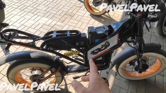 Kugoo Kirin V5 установка дополнительного аккумулятора.