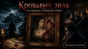 Ложь, кровь и один роковой знак в детективной аудиокниге «Кровавый знак»