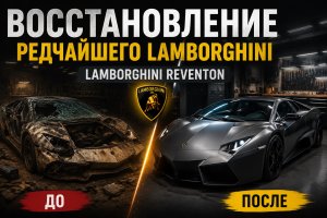 Реставрация и тюнинг редкого Lamborghini Reventón
