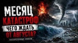 Месяц катастроф❗ Чего ждать от августа 2026?❗Рен-ТВ