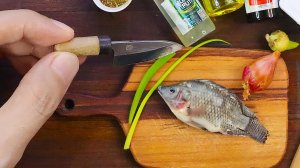 Миниатюрная кухня: готовим рыбу на пару по-имбирному